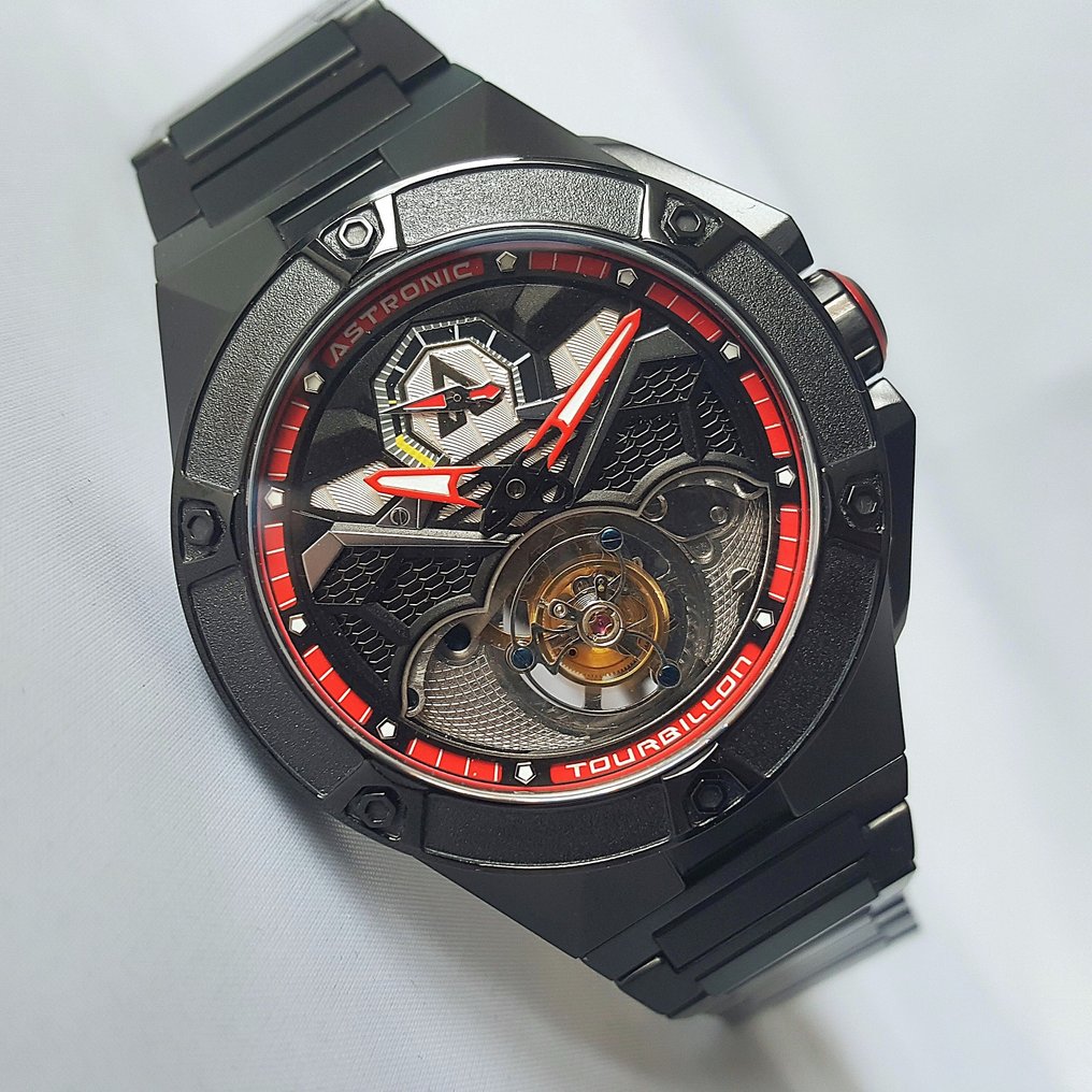 Astronic - Flying TOURBILLON - Co-axial - Swiss Tritec - Power Reserve - NightHawk - New - Hombre - 2025 #1.0