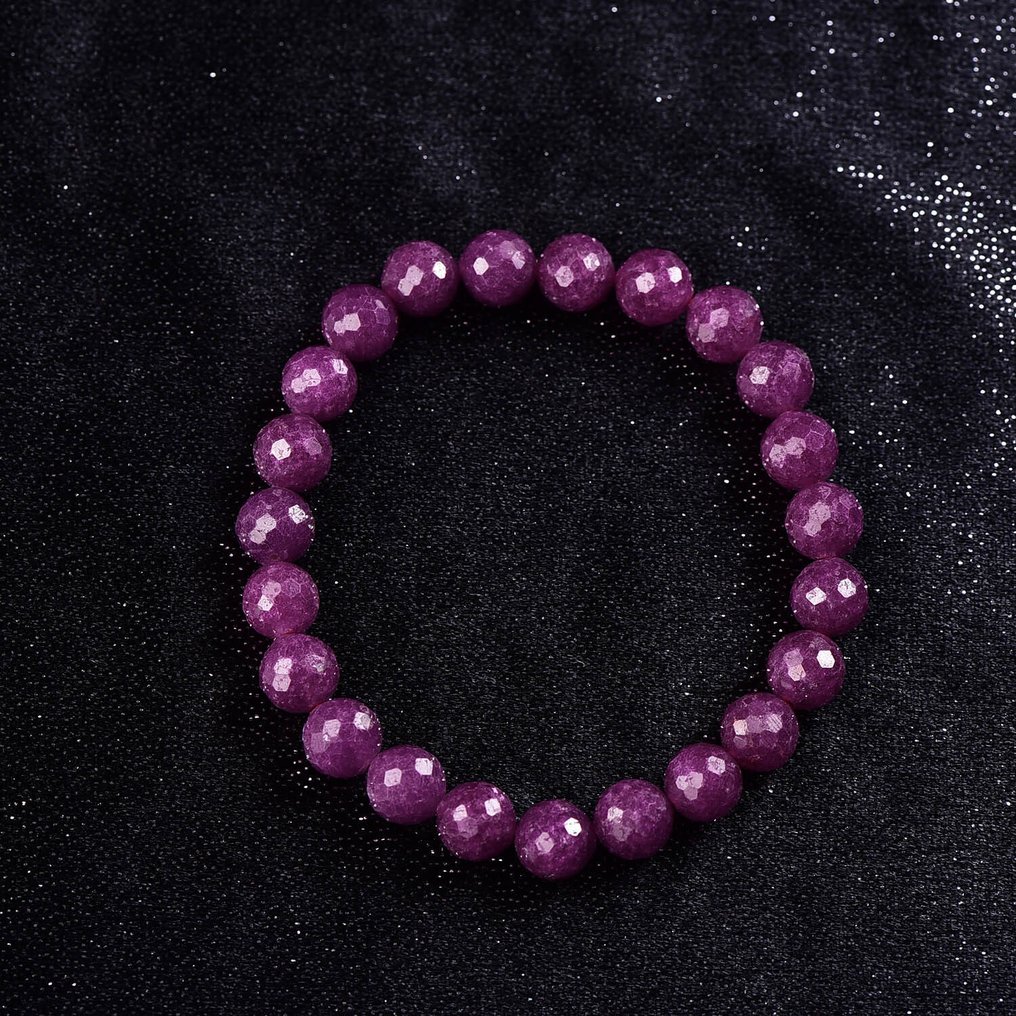 无底价 - ALGT 认证 - 天然红宝石手链 - 大自然与工艺的完美杰作- 21.01 g #4.3