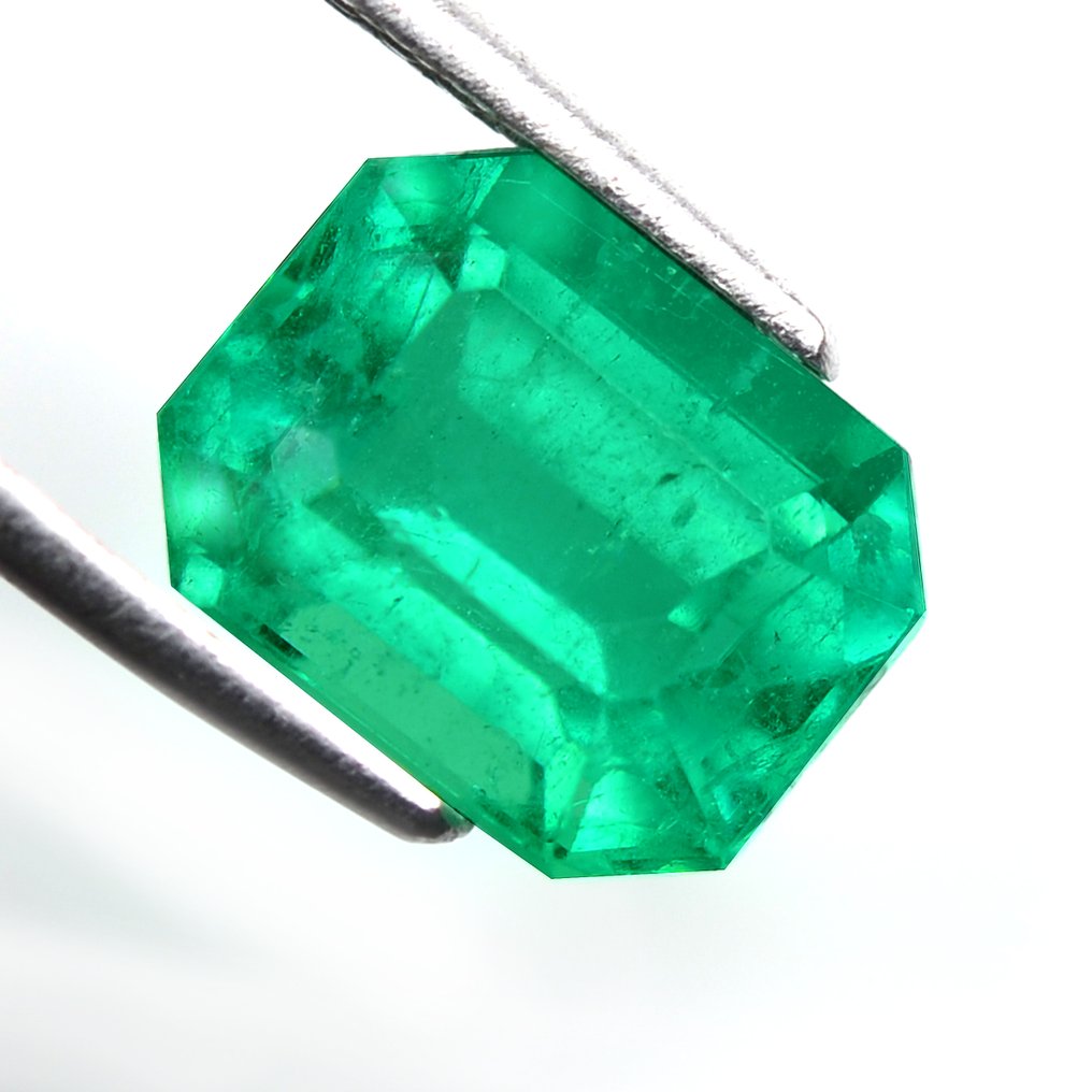 Zöld Smaragd - 3.64 ct - Gem Research Swiss Lab (GRS) - kisebb #1.0