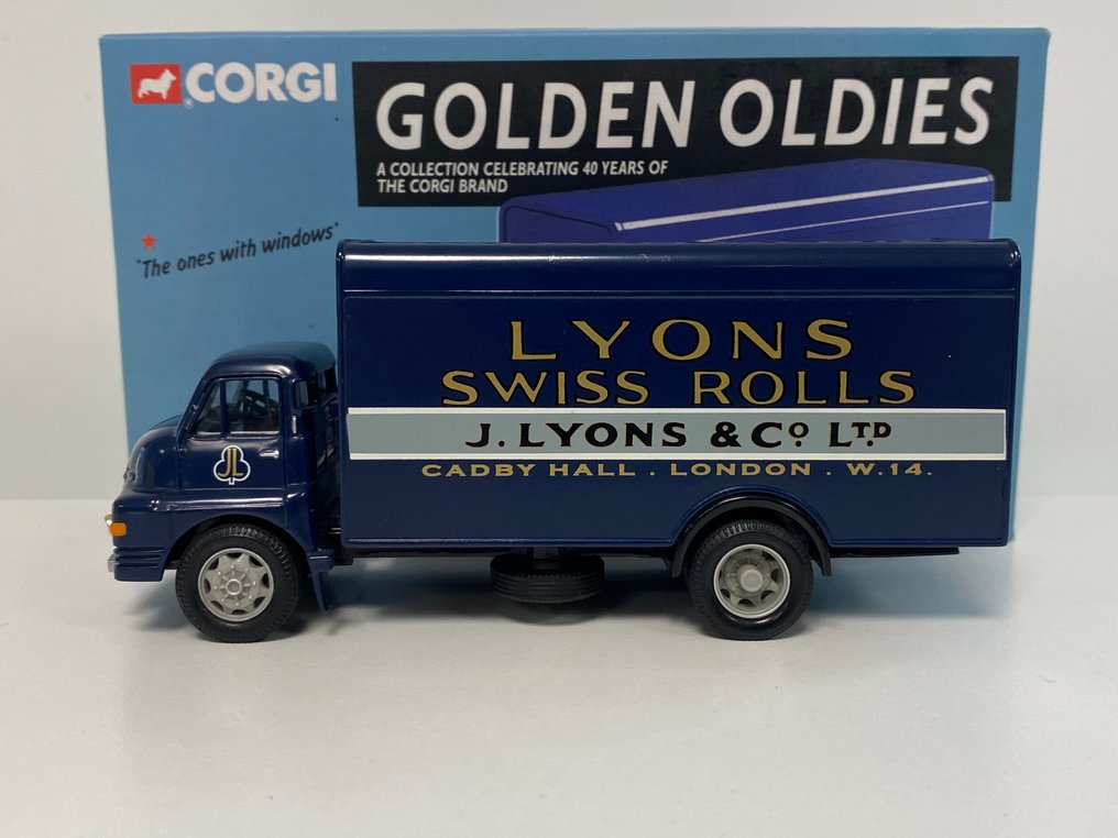 Corgi 1:43 - Βαν μοντελισμού - Bedford S Lyons - Περιορισμένη έκδοση, εξαντλημένη και αριθμημένη 00293 από 10.000 αντίτυπα στον κόσμο! #4.3