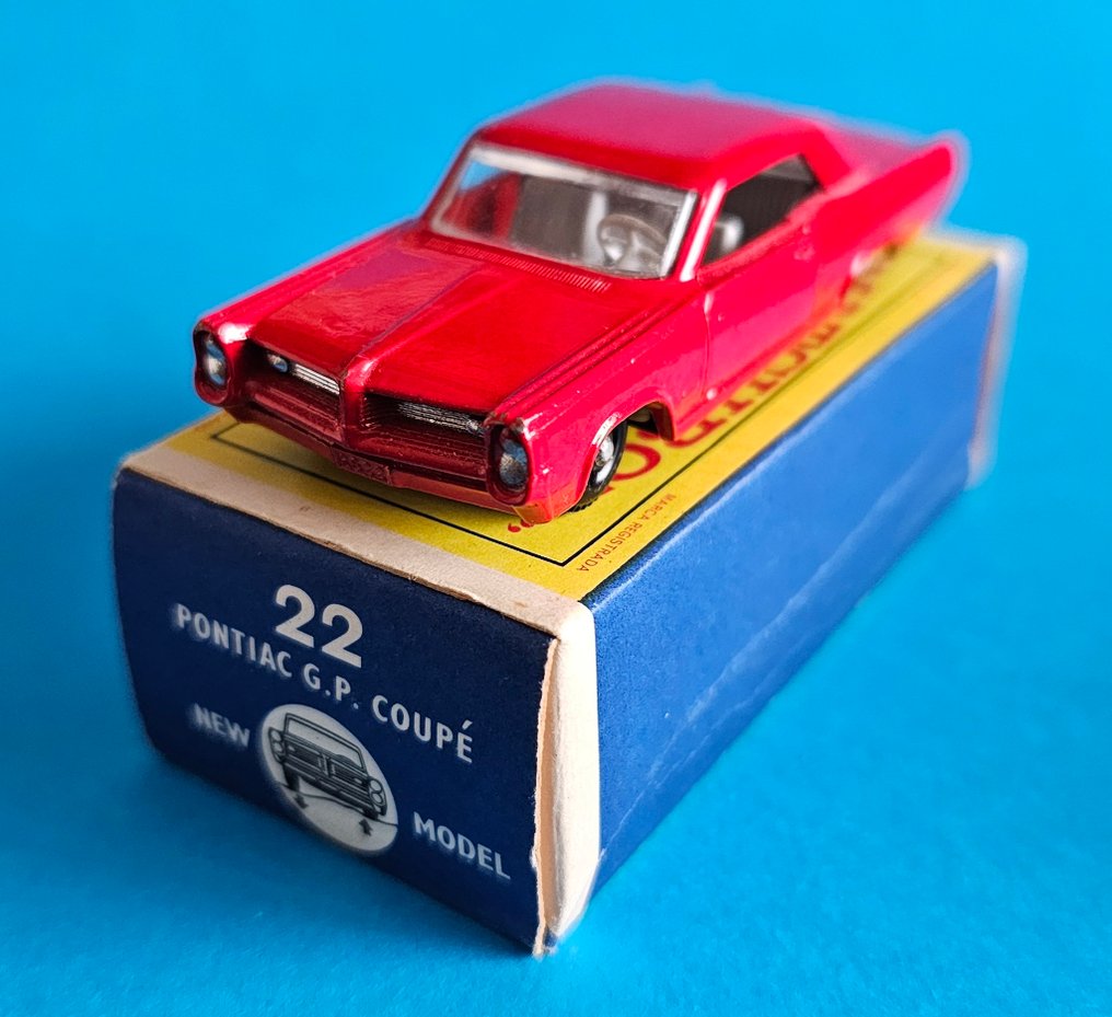 Matchbox 1 76 Voiture miniature No.22C Pontiac GP Sports Coupe En boite Catawiki