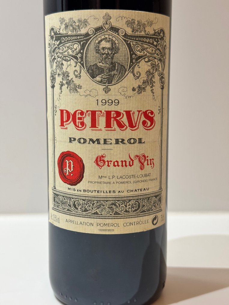 1999 Petrus - Pomerol - 1 Bottle (0.75L) #1.0