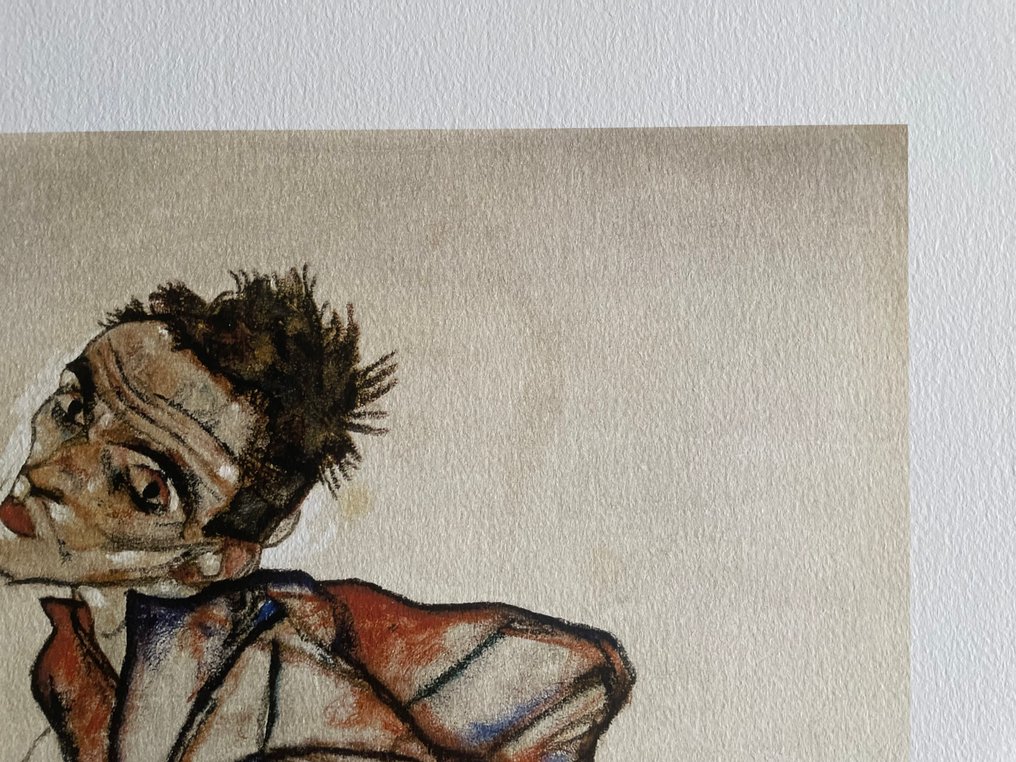 Egon Schiele (1890-1918), after - Zelfportret #4.3