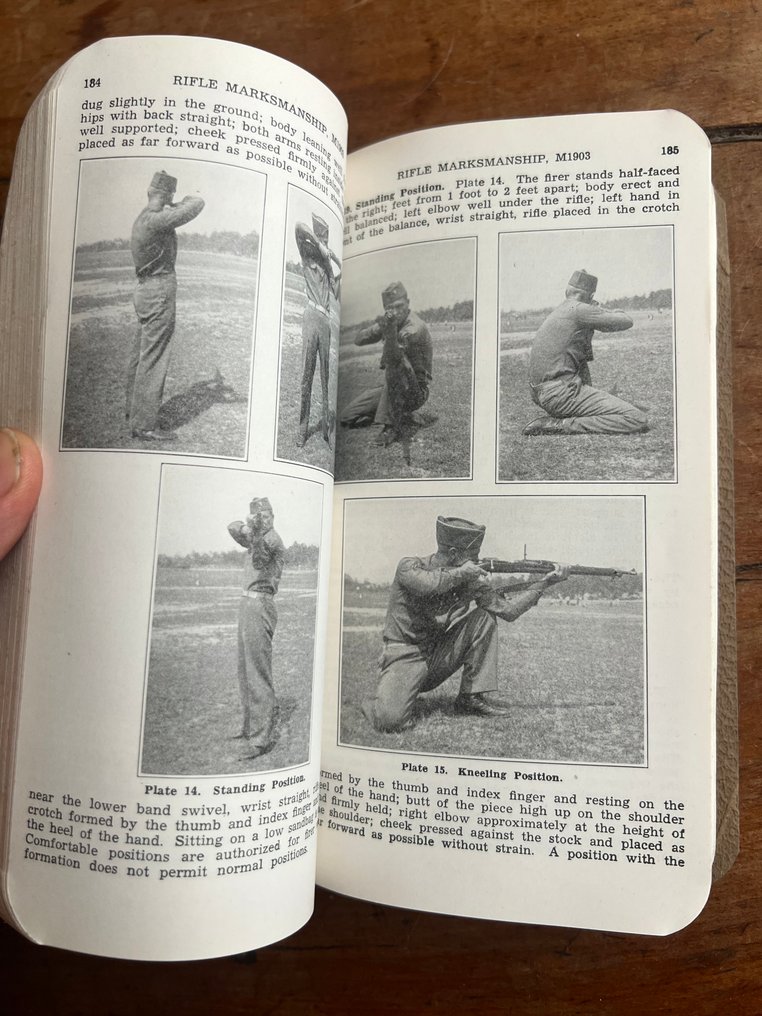 US Army M1 Garand Rifle and M1903 Rifle handbook - Equipment, training, flags, - 1941 #3.2