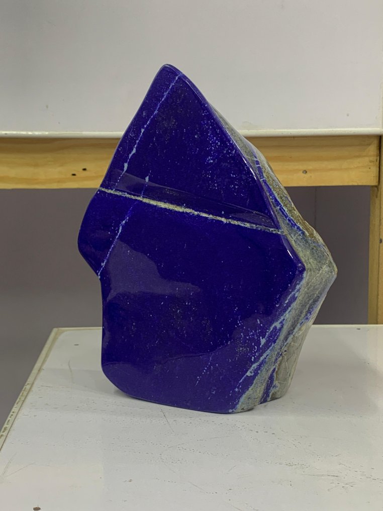 Lapislazzuli blu reale Forma libera - Altezza: 185 mm - Larghezza: 110 mm- 2650 g - (1) #1.0