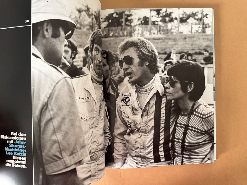 Book - Porsche - Porsche Edition Museum Buch - Backstage mit Steve Mcqueen in Our Le Mans 1970 - engl. Version - - 2017 #4.3