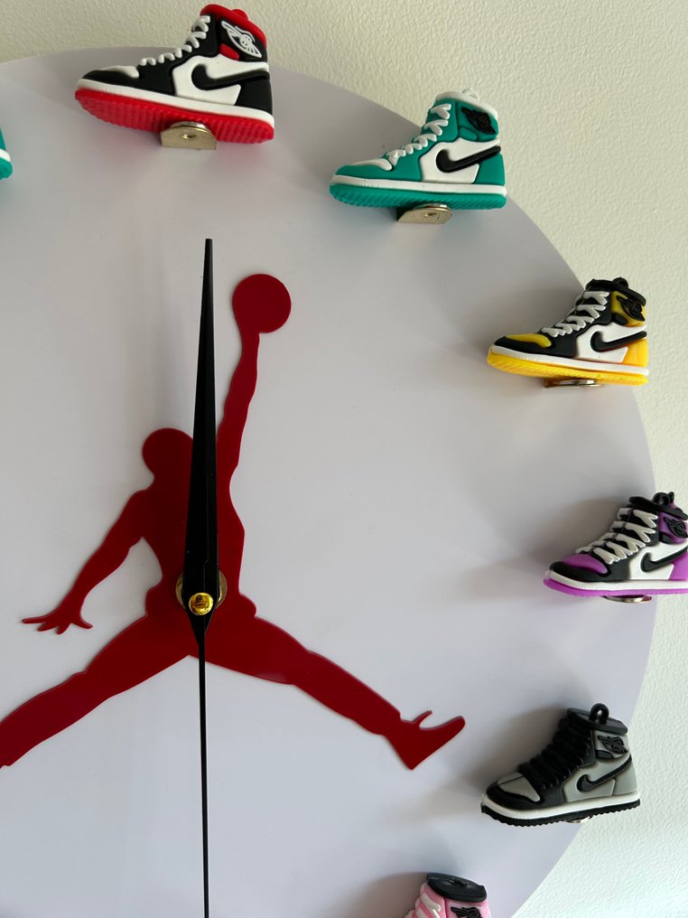 Ρολόι τοίχου - Nike Jordan Publicitário Vintage - Πλαστικό, Καουτσούκ - 2010-2020 #3.2