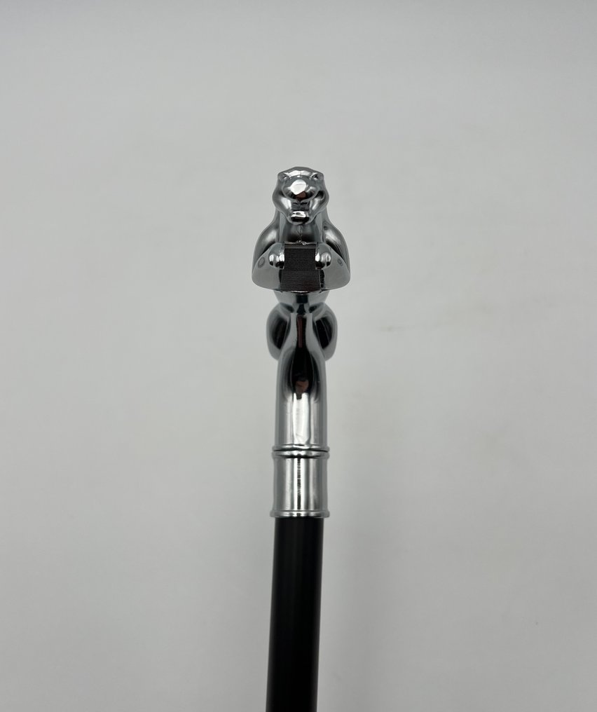 Μπαστούνι - Λεοπάρδαλη - Χρώμιο, Μέταλλο - Μπαστούνι περπατήματος #1.0