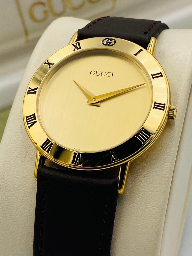 Gucci 18K Gold Plated Dress Watch With Box Senza Prezzo di Riserva 3000.2.M Uomo 1990 1999 Catawiki