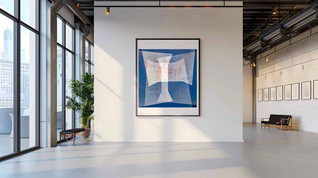 Ben Dauchez - Bauhaus Maroc #1 Bleu #2.1