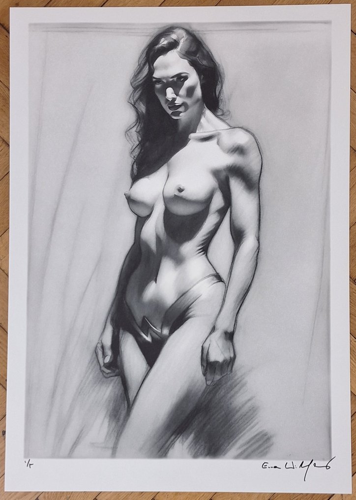 Wildfang, Emma - 2 Giclée - Diptychon Wonder Woman - pencil edition - 2023 #3.2