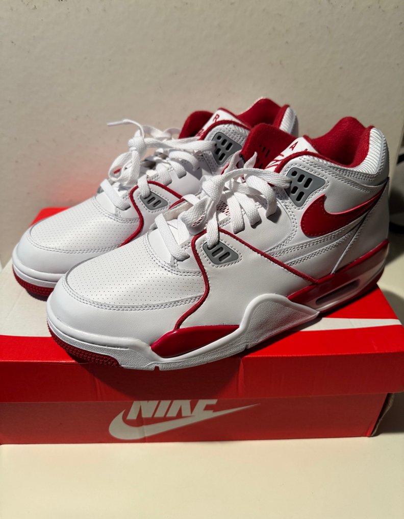 Nike Nike Air Flight 89 OG White Red Sneakers Size EU 42.5 New with tags auction online Catawiki