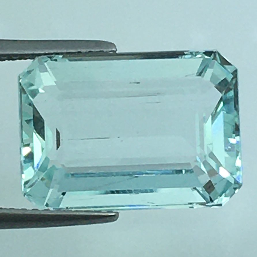没有保留价 - 1 pcs 绿色 海蓝宝石 - 12.06 ct - 国际宝石研究院(IGI) - 绿色海蓝宝石 #1.0