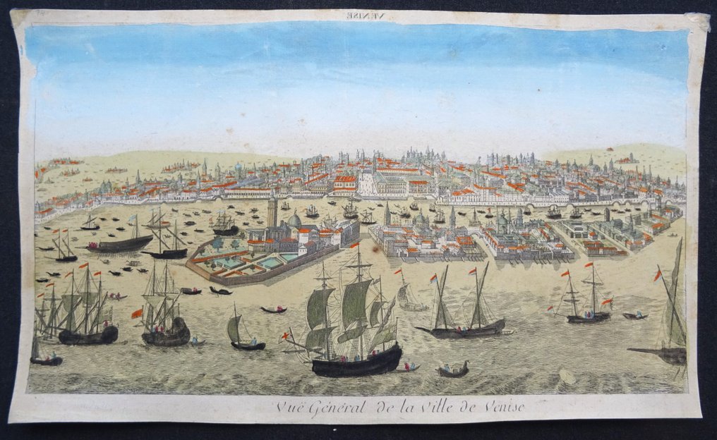 Ιταλία - Βενετία; Daumont - Vue Générale de la Ville de Venise - 1751-1760 #1.0
