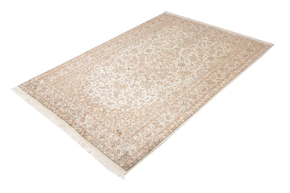 Kasjmirsilke - Teppe - 186 cm - 126 cm - Super Fine-unused-New #1.0