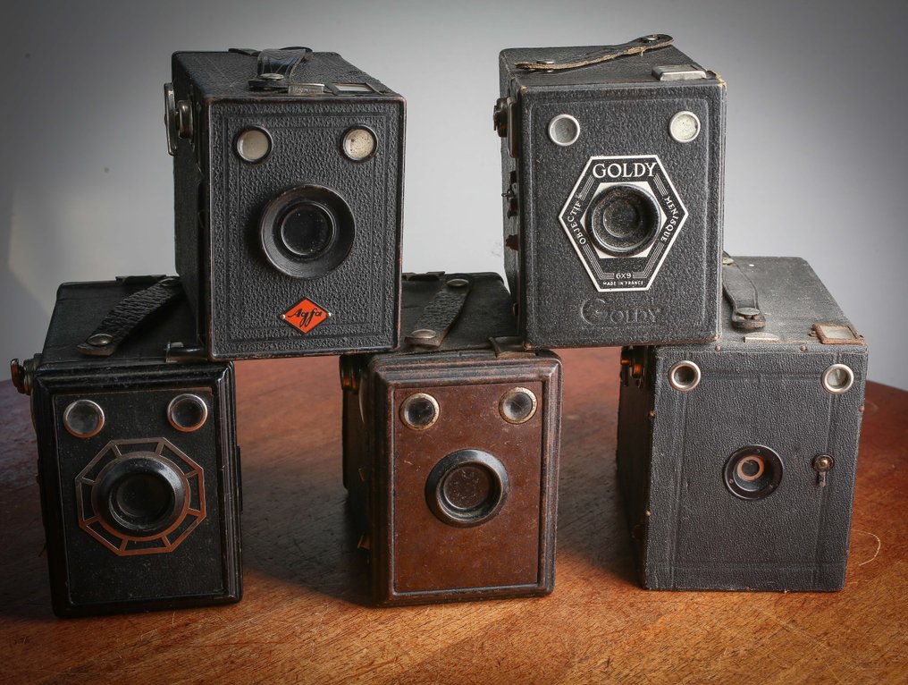 5 Box : Agfa / Goldy / Gap / 2x sans noms | 中畫幅相機 #1.1