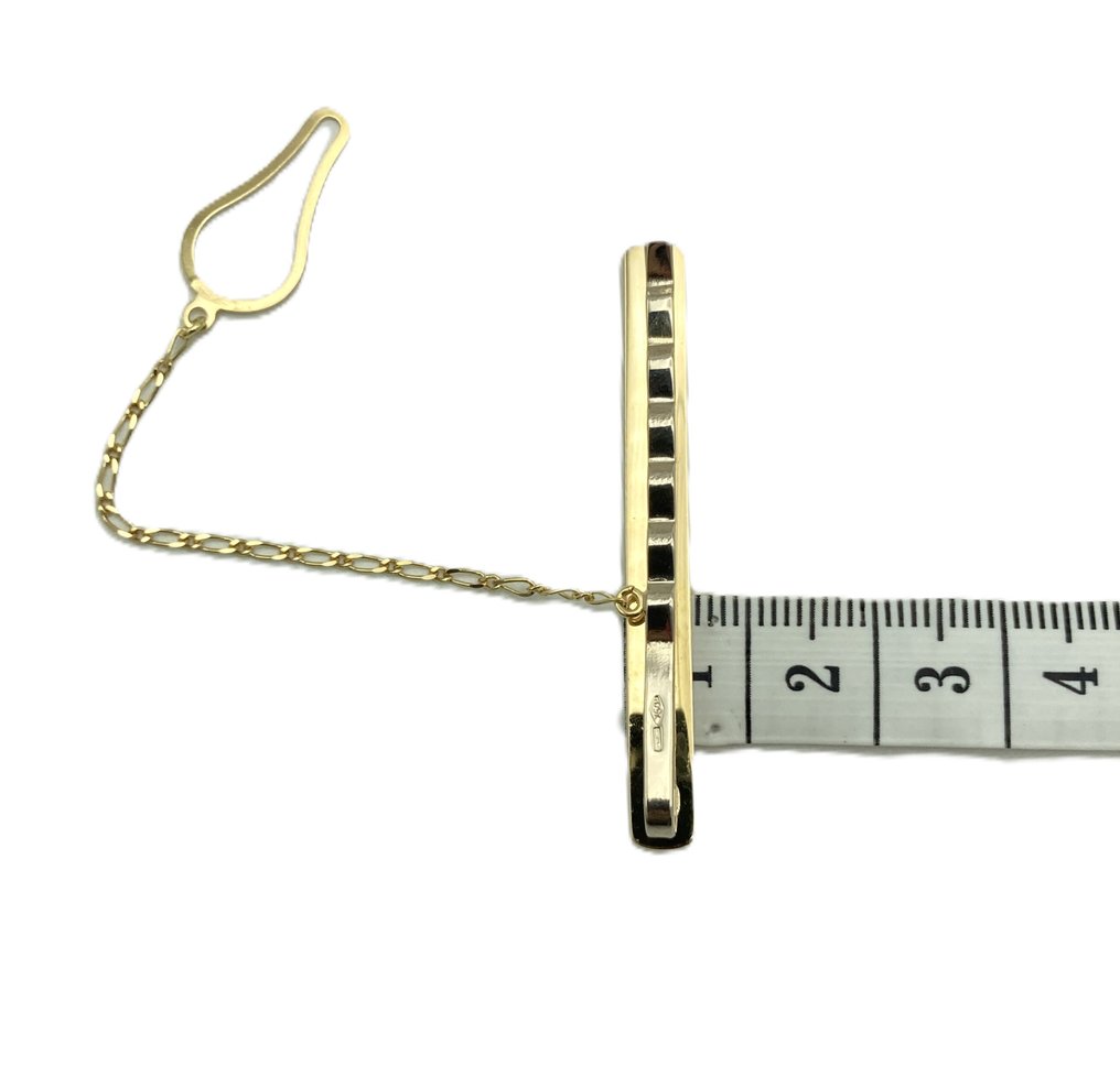 领带夹 - 18K包金 黄金 #4.3