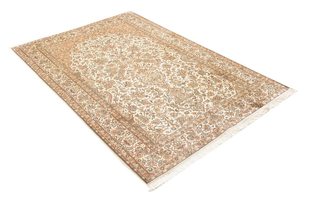 Kasjmirsilke - Teppe - 186 cm - 126 cm - Super Fine-unused-New #2.1