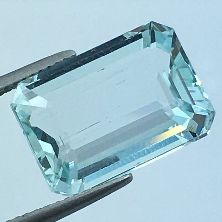 没有保留价 - 1 pcs 绿色 海蓝宝石 - 12.06 ct - 国际宝石研究院(IGI) - 绿色海蓝宝石 #4.3