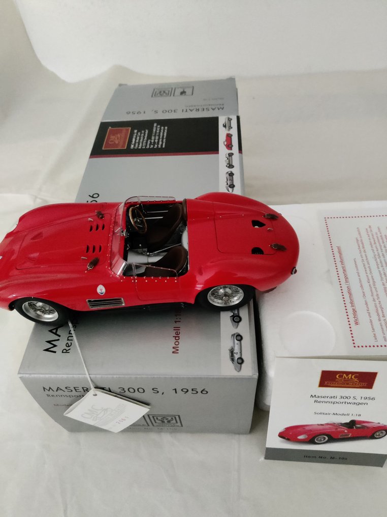 CMC 1:18 - Model car - Maserati 300S 1956 #4.3