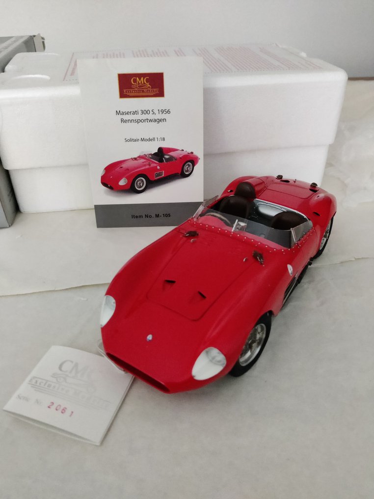 CMC 1:18 - Model car - Maserati 300S 1956 #2.1