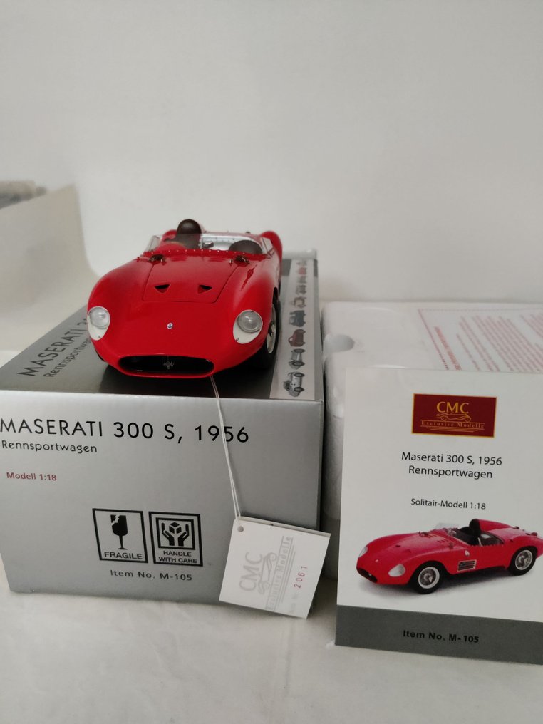 CMC 1:18 - Model car - Maserati 300S 1956 #1.0