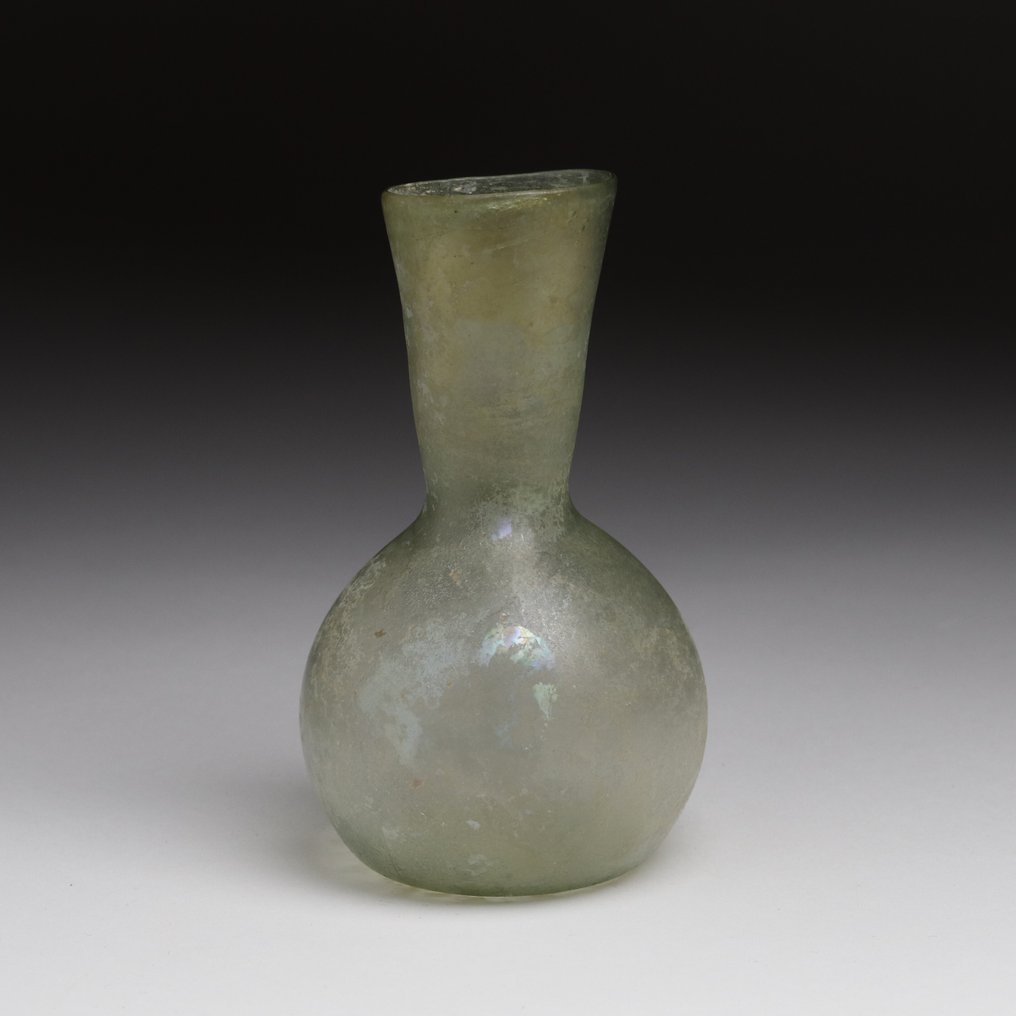 古羅馬 玻璃 瓶子 - 114 mm #1.0