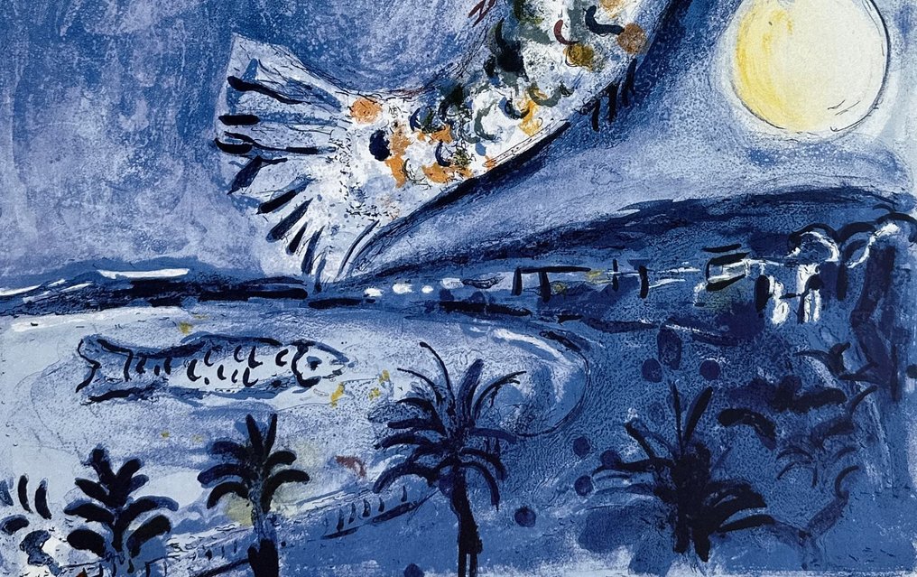 Marc Chagall (1887-1985) - Nice, Baie des Anges #3.2