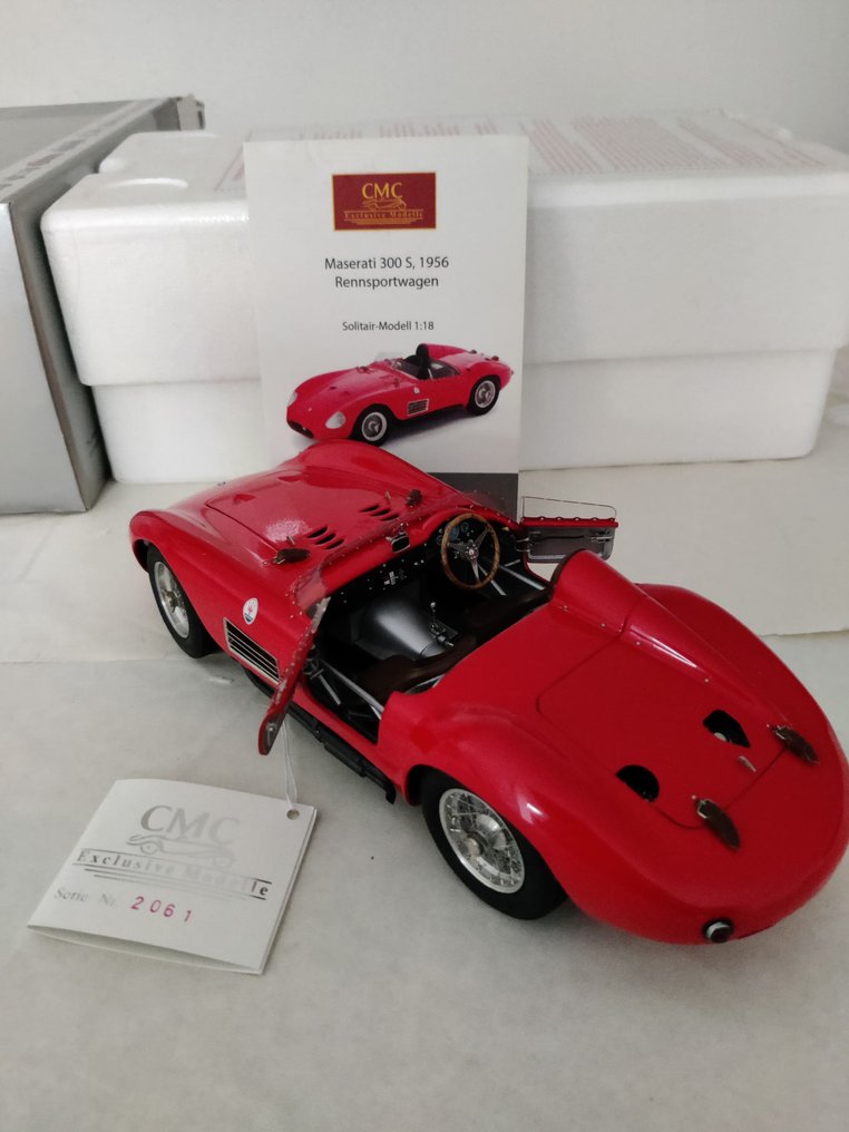 CMC 1:18 - Model car - Maserati 300S 1956 #3.2