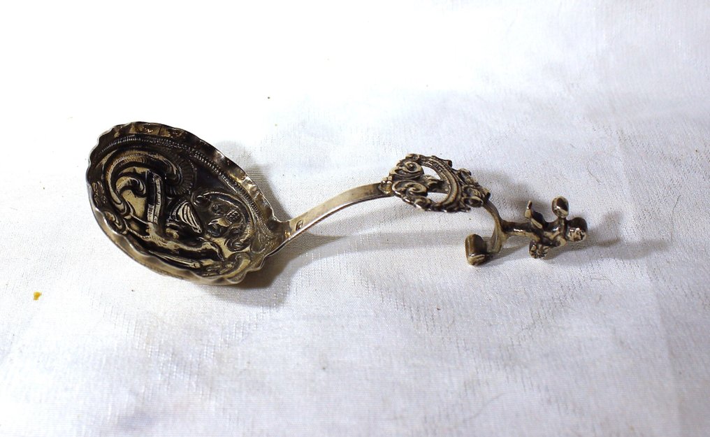 Polonic pentru cremă - .934 argint - Bolsward în jurul anului 1785 #1.0