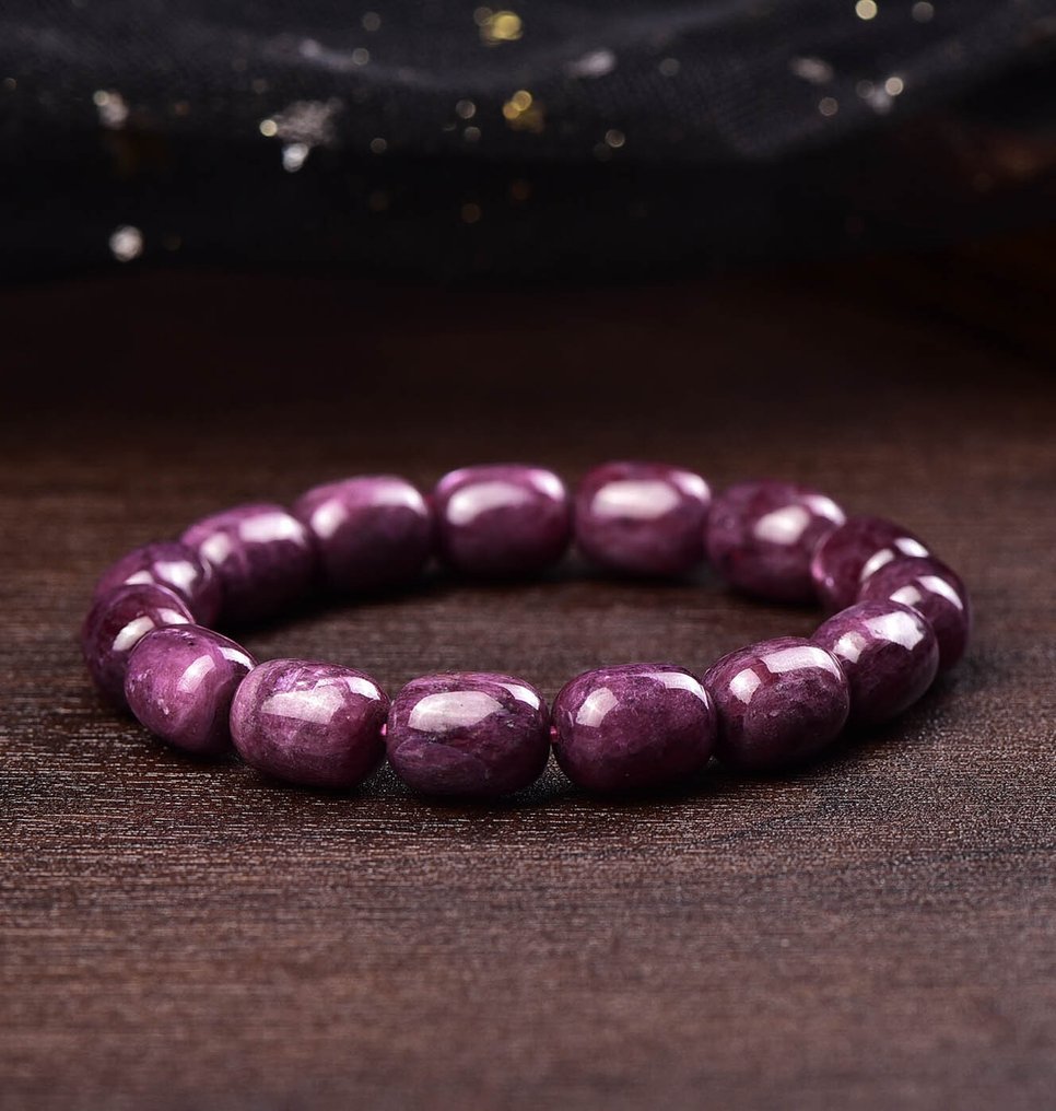 No Reserve Price - ALGT Certified - Natural Ruby Bracelet - A Flawless Masterpiece of Nature and Craftsmanship- 38.22 g #4.3