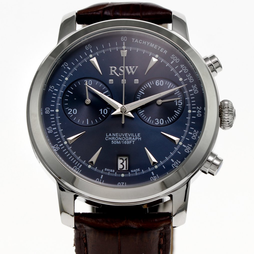 RSW - La Neuveville Chronograph Quartz - RSWC127-SL-9 - Fără preț de rezervă - Bărbați - 2010-2020 #2.1