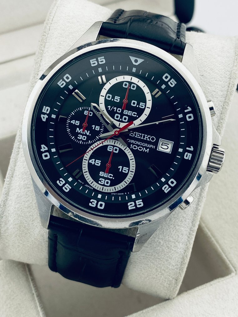 Seiko Chronograph Date No Reserve Price 4T57 00J0 Men 2011 present auction online Catawiki