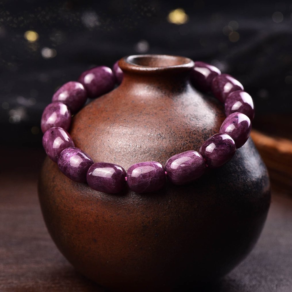 No Reserve Price - ALGT Certified - Natural Ruby Bracelet - A Flawless Masterpiece of Nature and Craftsmanship- 38.22 g #3.2