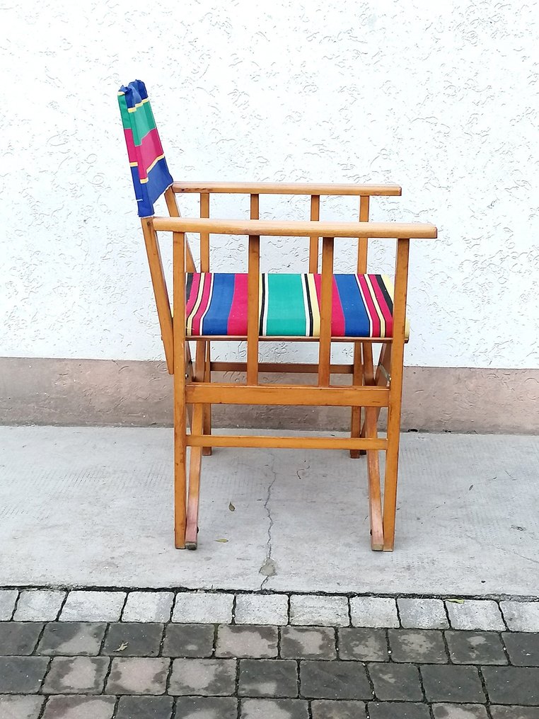 椅 - 可折叠的 - 木材和织物 - 导演椅 #3.2