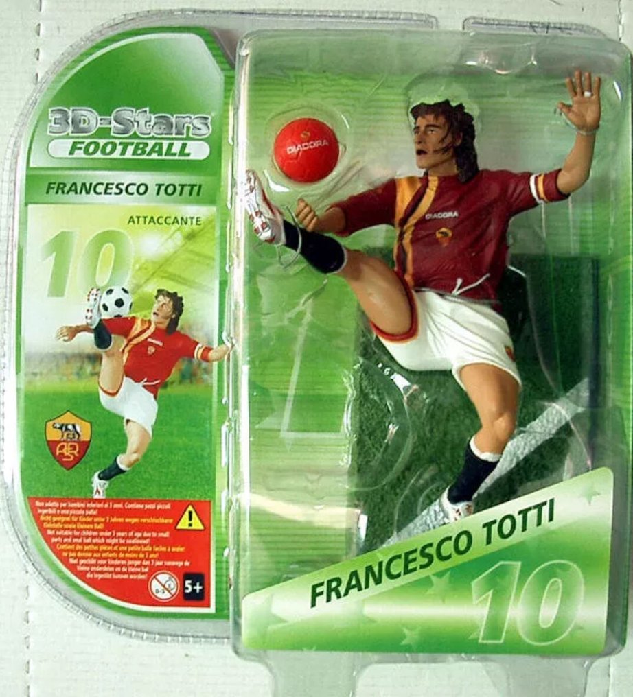 AS 罗马 - 意大利足球联盟 - Francesco Totti - 小雕像  #1.0