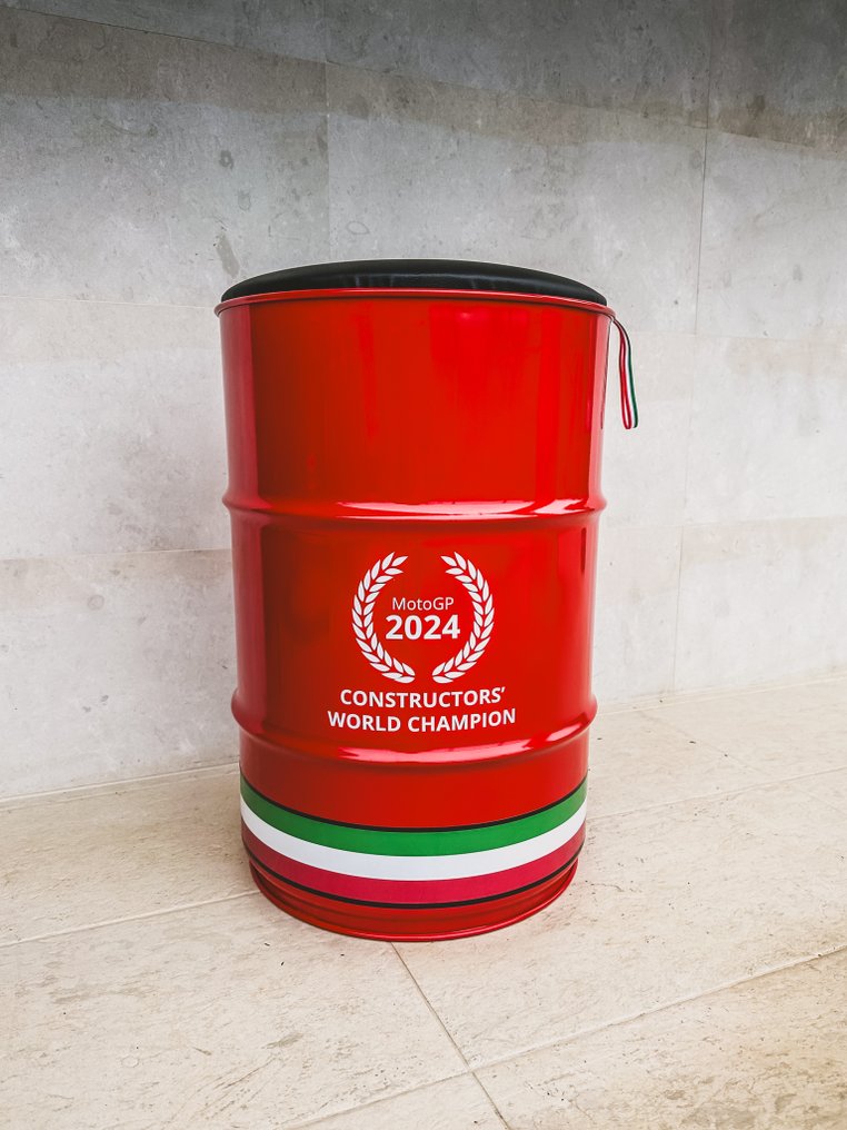 Ducati MotoGP 2024 Champion Inspired Barrel Chair - PK Werks #2.1