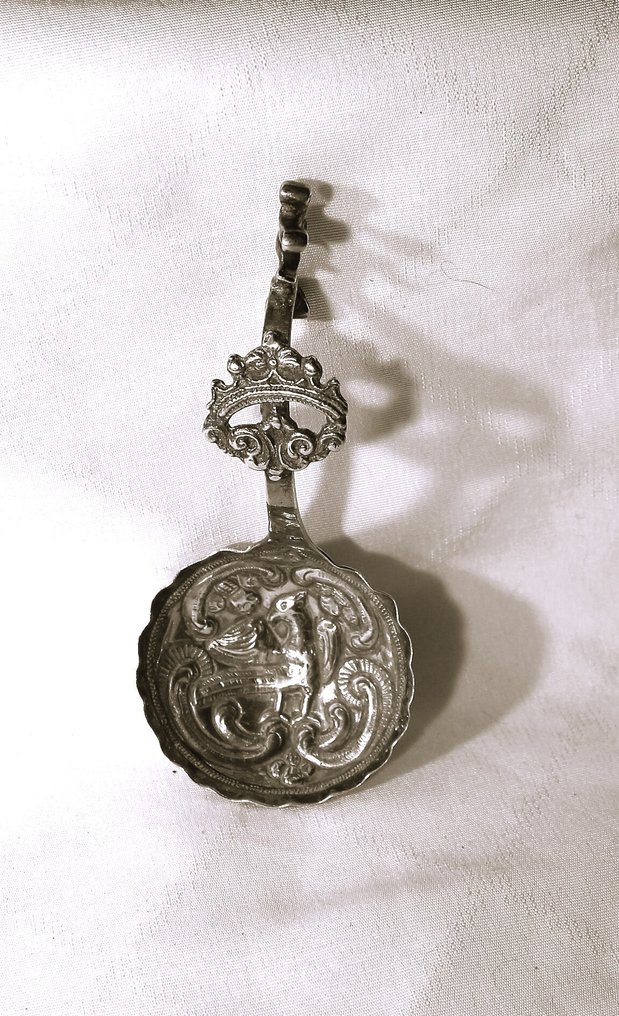 Polonic pentru cremă - .934 argint - Bolsward în jurul anului 1785 #1.0