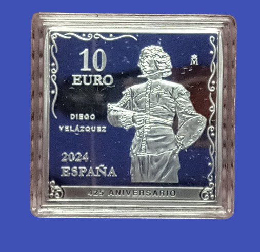 西班牙. 10 Euro 2024 "La Fragua de Vulcano - Diego Velázquez" Proof  (没有保留价) #1.0
