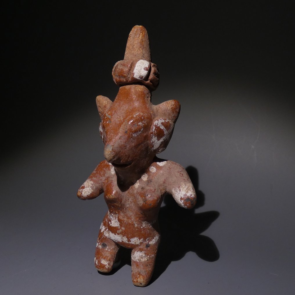 風景画 雪山と馬に乗った人物 メキシコで購入したもの