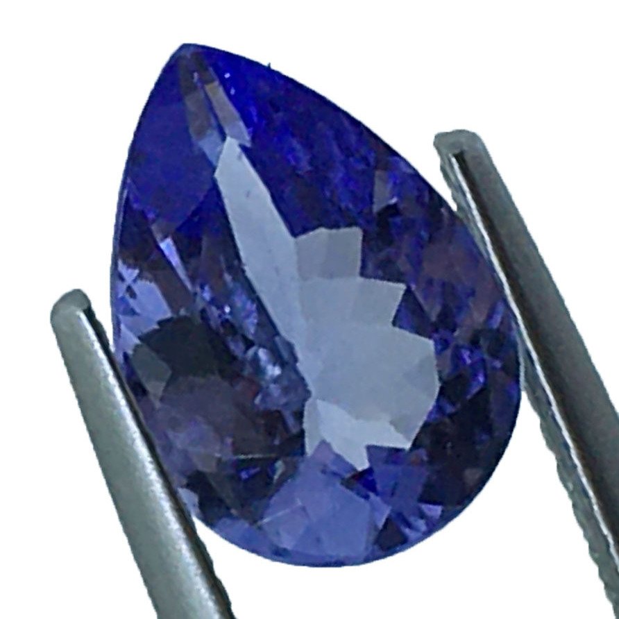 没有保留价 - 1 pcs  紫罗兰色 坦桑石  - 2.50 ct - 国际宝石研究院（IGI） - 天然坦桑石 #4.3