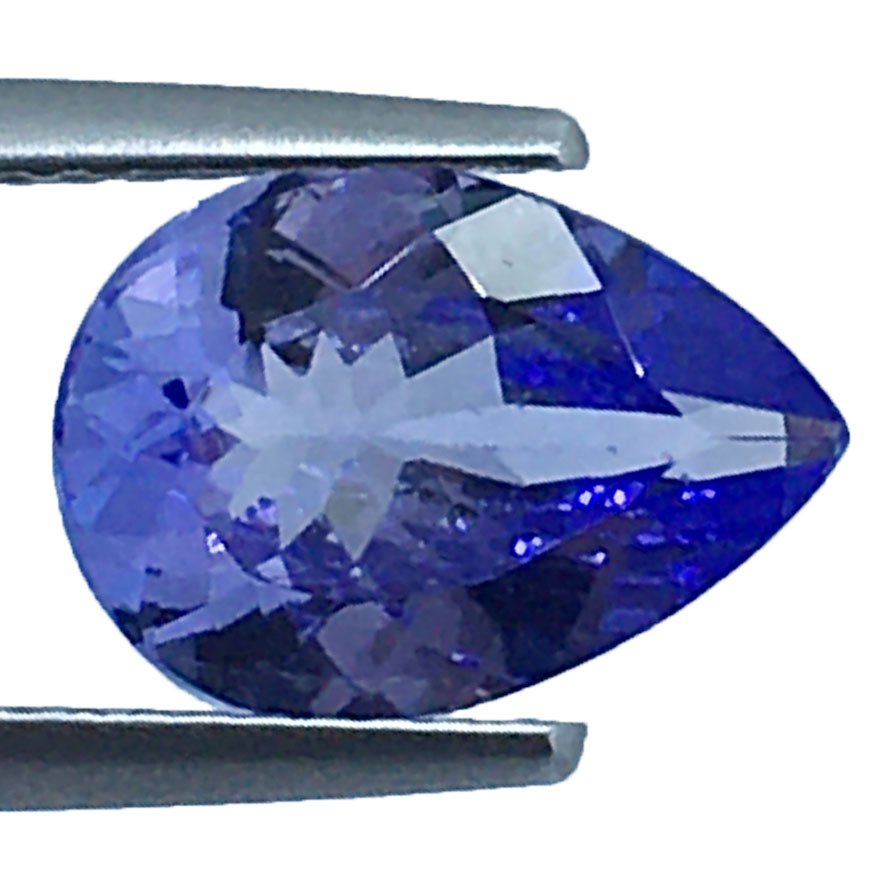 没有保留价 - 1 pcs  紫罗兰色 坦桑石  - 2.50 ct - 国际宝石研究院（IGI） - 天然坦桑石 #1.0