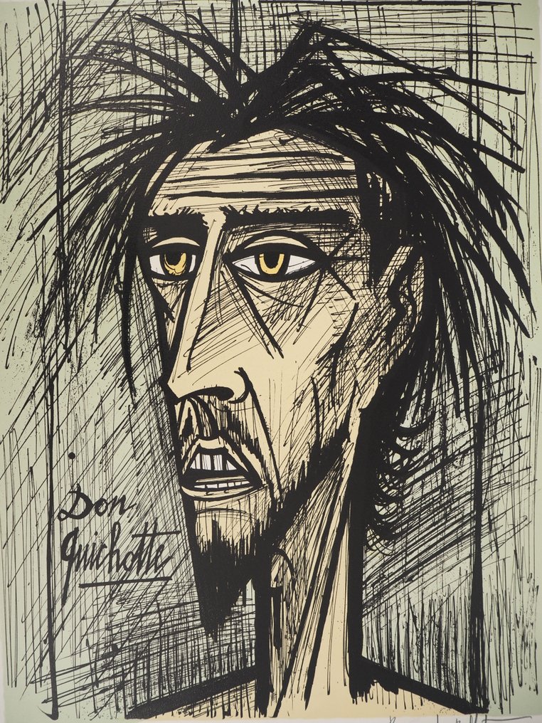 Bernard Buffet (1928-1999) - Don Quichotte #1.0