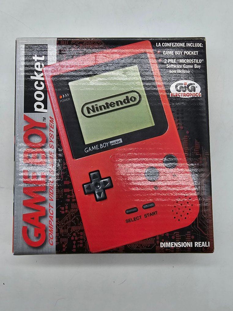Nintendo - Gameboy Pocket - - BRAND NEW - GBP Limited Edition Red - Mgb-01 - Videospielkonsole - In Originalverpackung #4.3