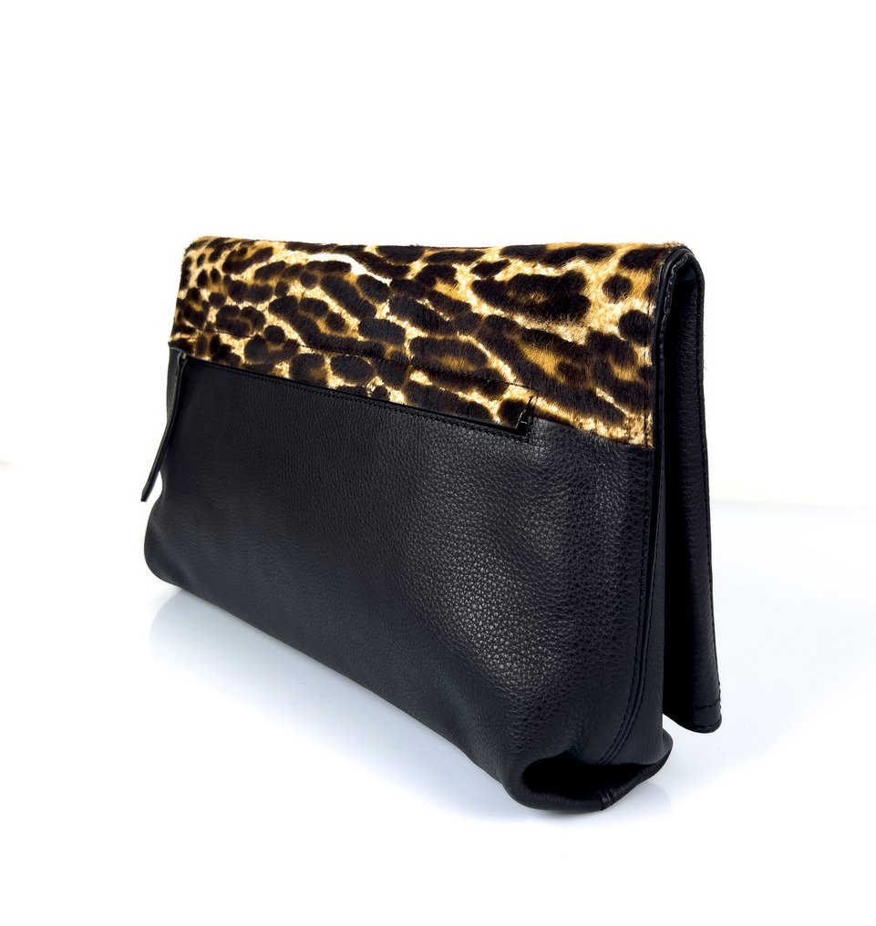 Lanvin - Black Leopard - Kirjekuorilaukku #4.3