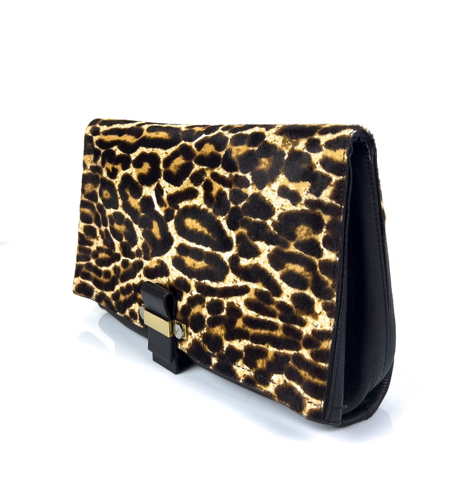 Lanvin - Black Leopard - Kirjekuorilaukku #3.2