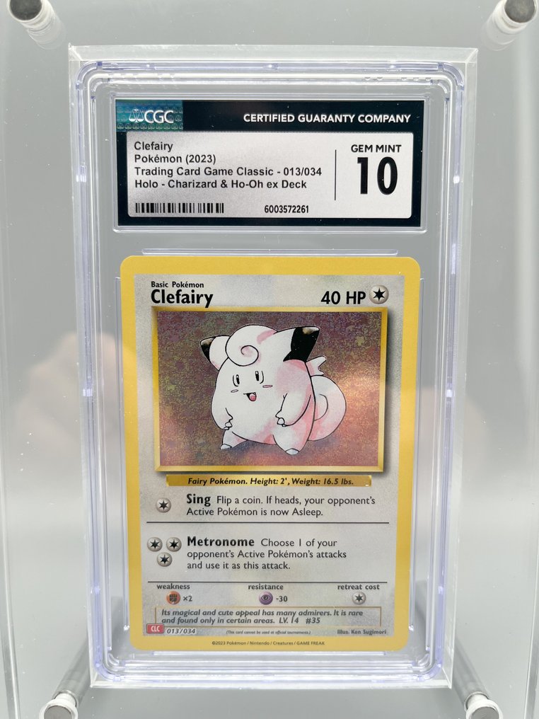 Pokémon Graded card - Clefairy - CGC 10 - Various sets #1.0