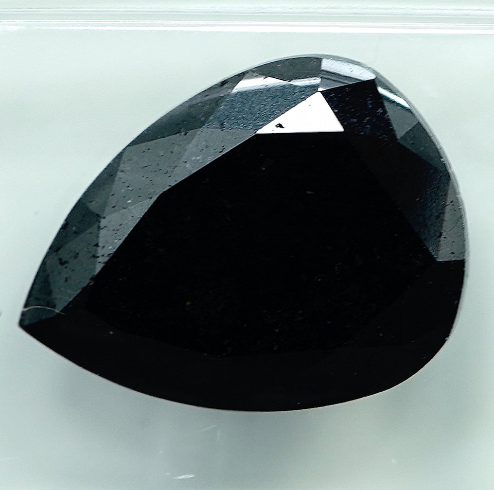 1 pcs Diamant  (Fargebehandlet)  - 4.82 ct - Ikke spesifisert i lab-rapport - Edelstensrapport Antwerpen (GRA) #1.0