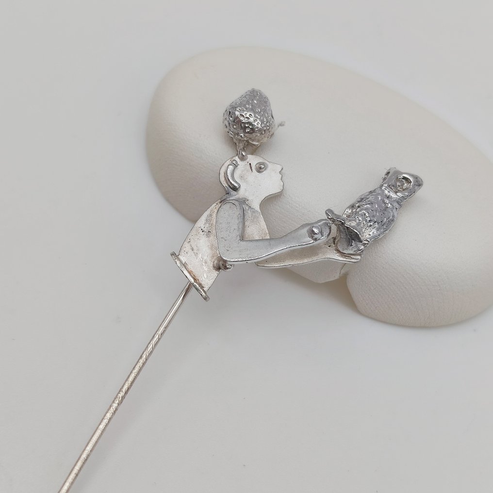 没有保留价 - 珠宝别针 银 - Anneke Schat #2.1
