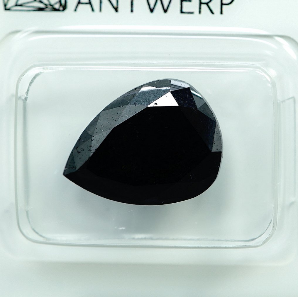 1 pcs Diamant  (Fargebehandlet)  - 4.82 ct - Ikke spesifisert i lab-rapport - Edelstensrapport Antwerpen (GRA) #3.2